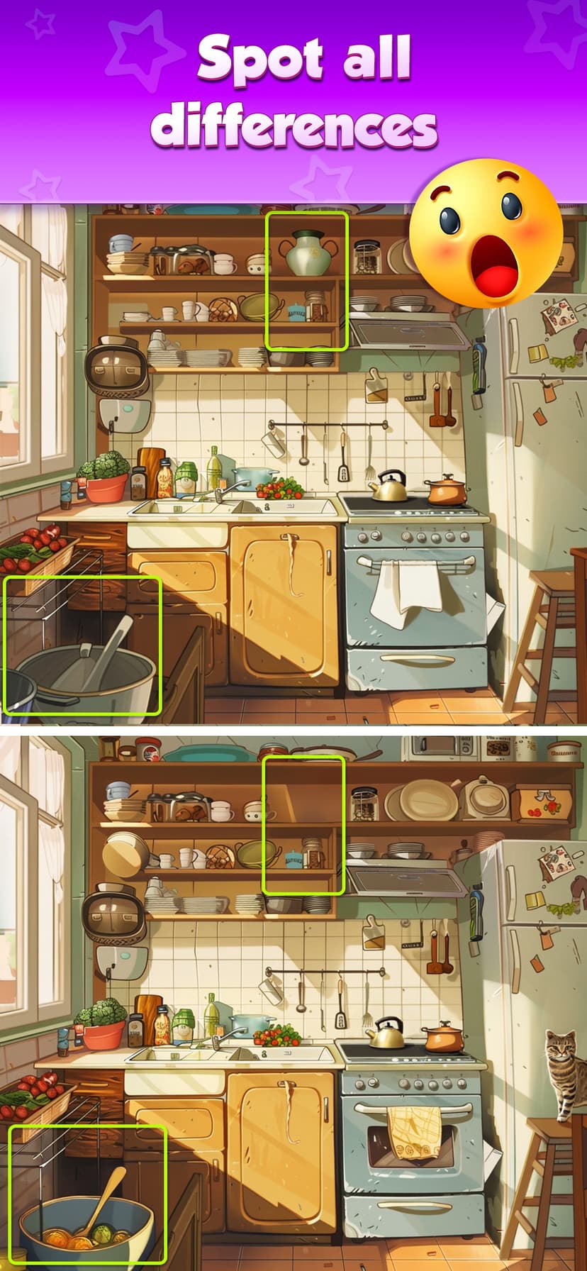 Find 5 Differences Train Brain screenshot 2 - screenshot