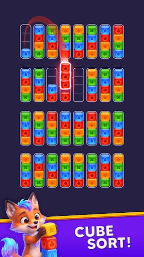 Wonder Sort: Color Puzzle screenshot 1 - screenshot
