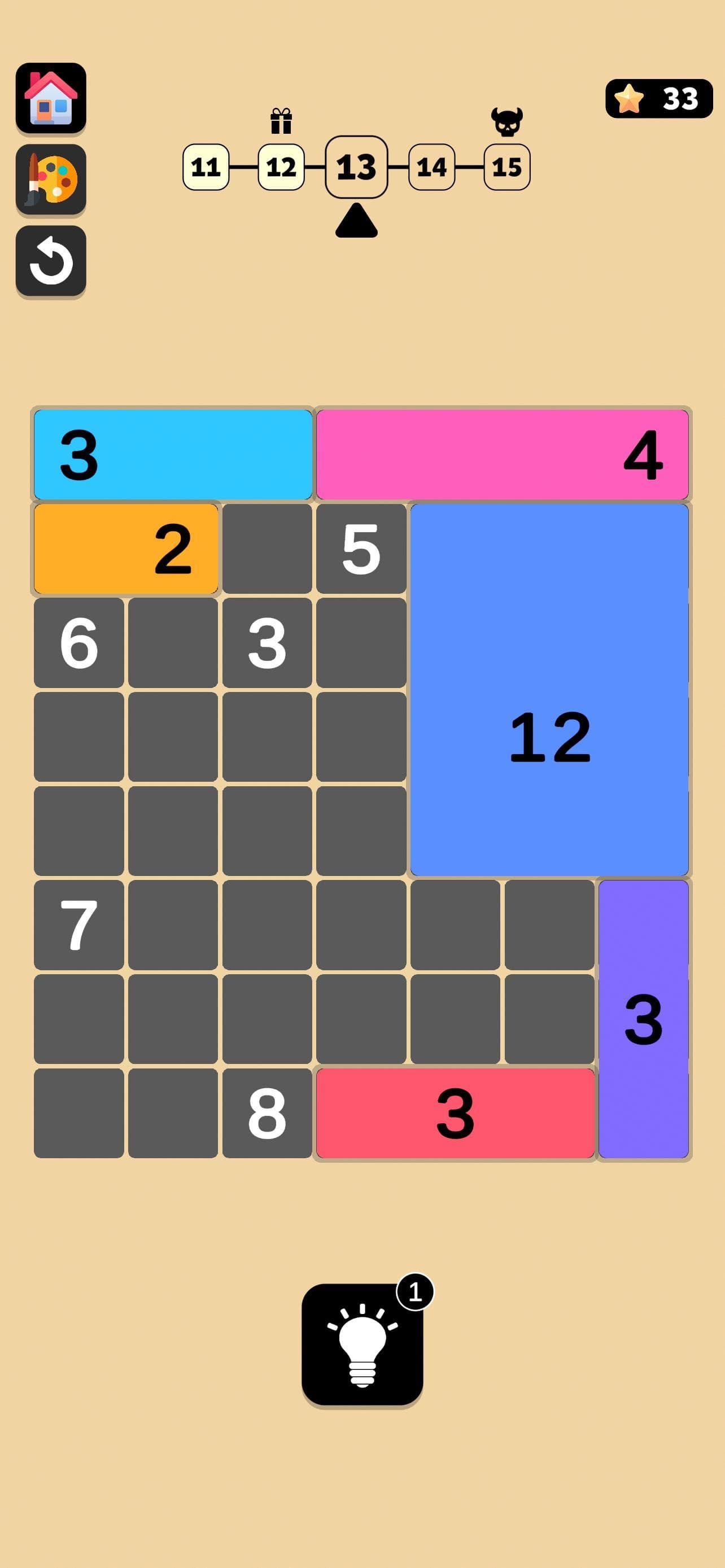 Fill Shikaku screenshot 1 - screenshot
