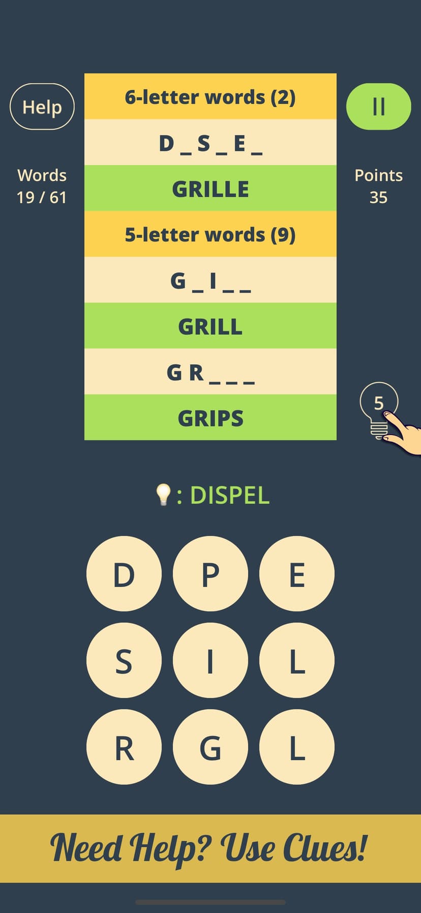 Spell Grid 2 : Jumble Letters screenshot 3 - screenshot