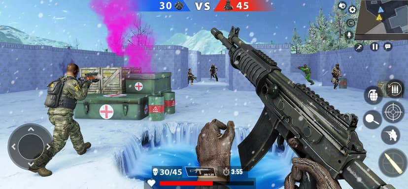 War Zone: Army Shooting Battle screenshot 1 - screenshot