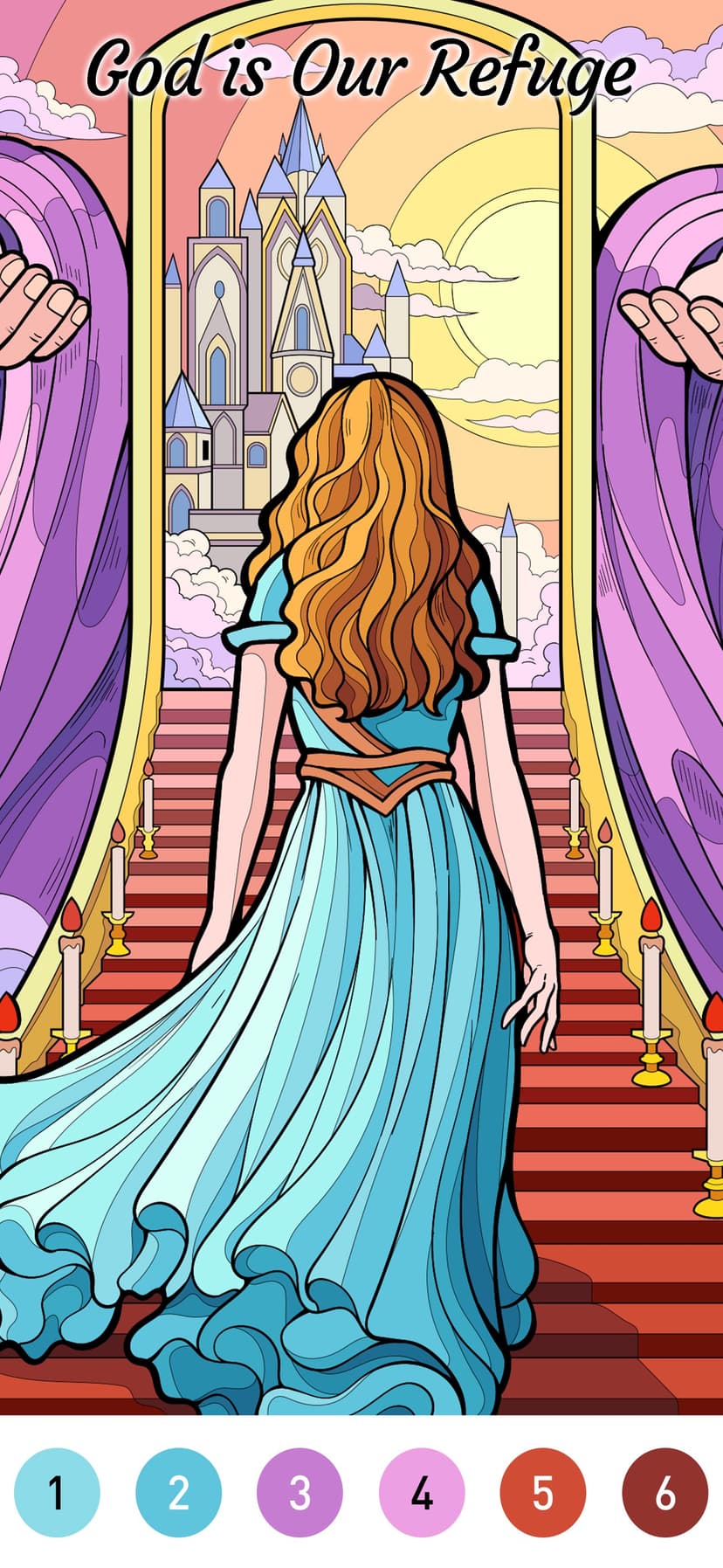 Bible Color Paint By Number screenshot 5 - screenshot