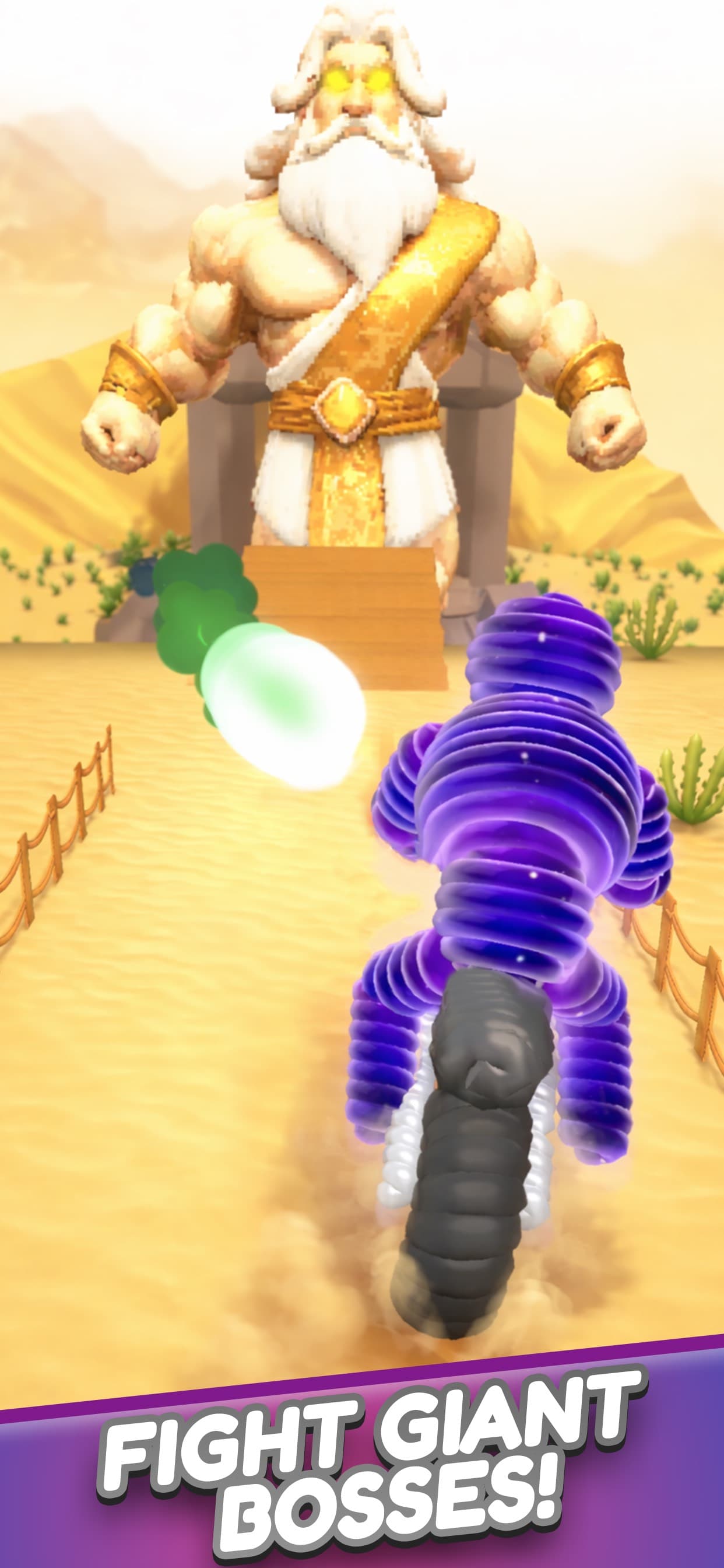 Rope Man: Monster Battle Run screenshot 3 - screenshot