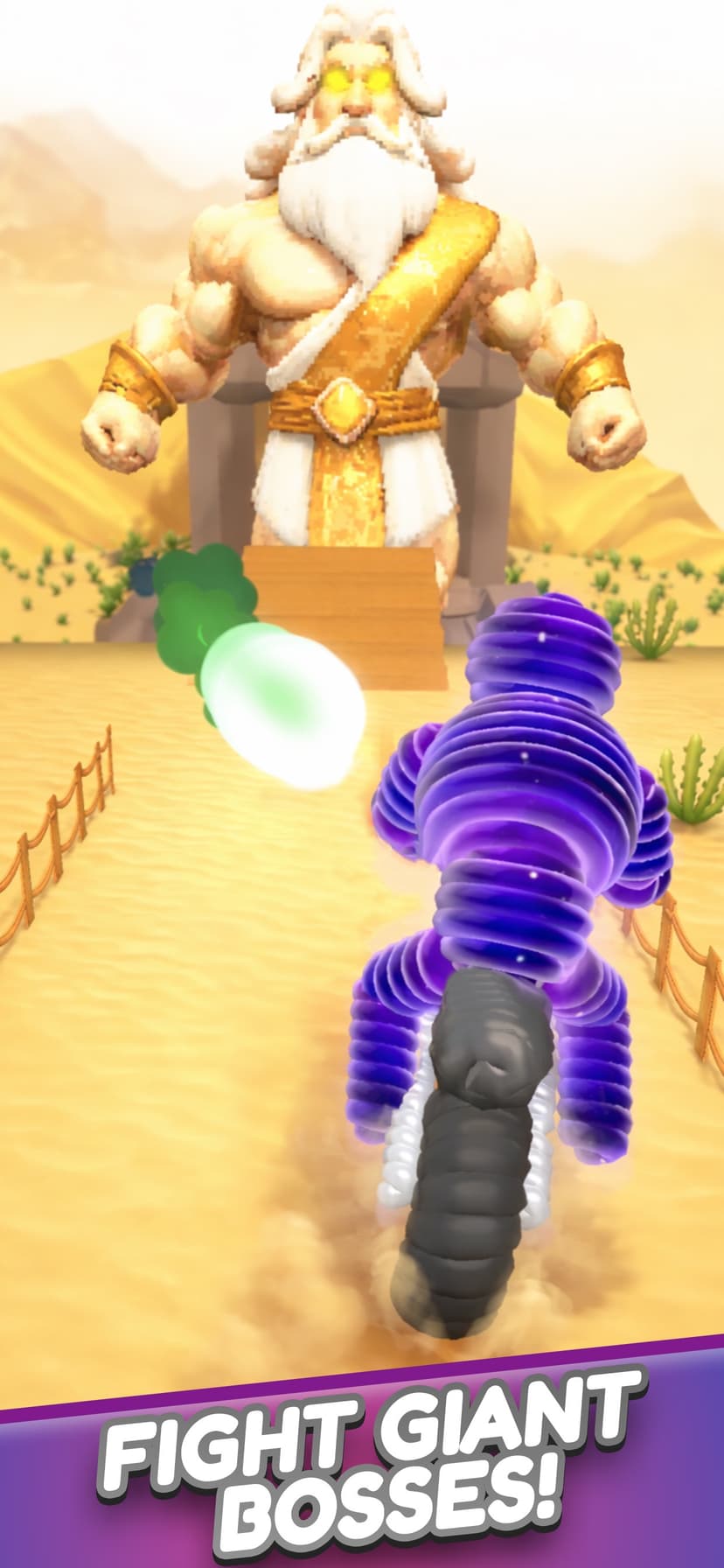 Rope Man: Monster Battle Run screenshot 3 - screenshot