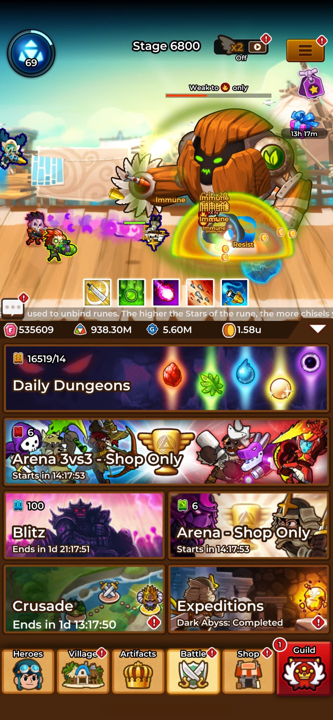 Crush Them All - Idle RPG screenshot 8 - screenshot