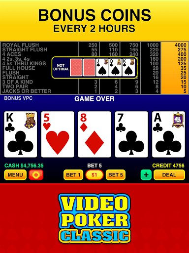 Video Poker Classic ® screenshot 9 - screenshot