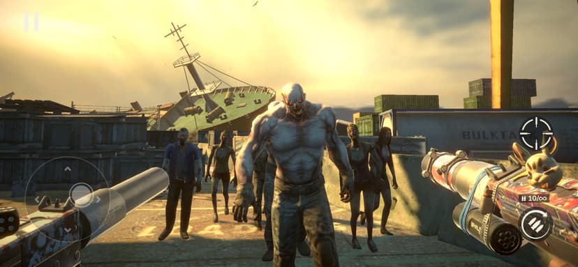 Zombie Harbor・FPS Offline Game screenshot 2 - screenshot