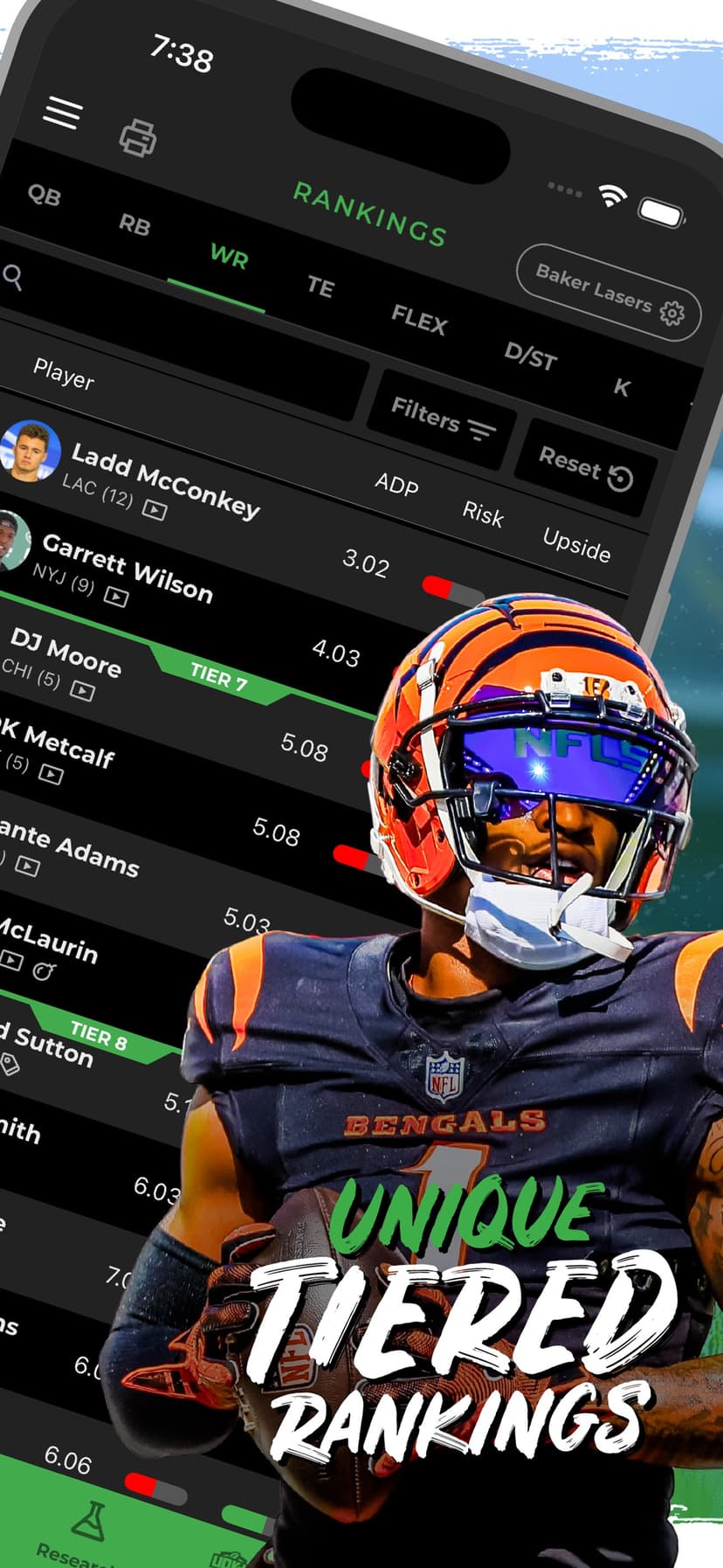 Fantasy Football Draft Kit UDK screenshot 2 - screenshot