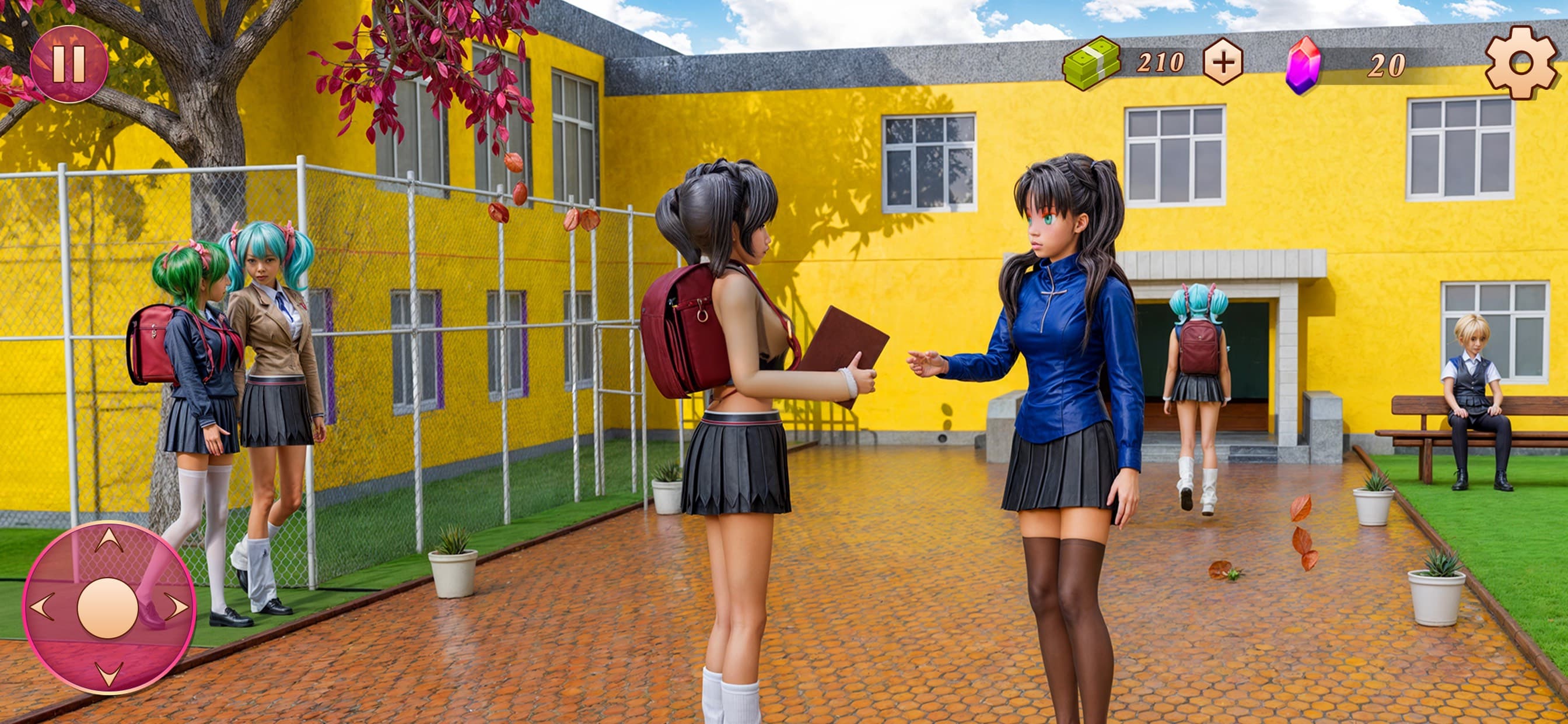 Anime Girl School: Simulator screenshot 4 - screenshot