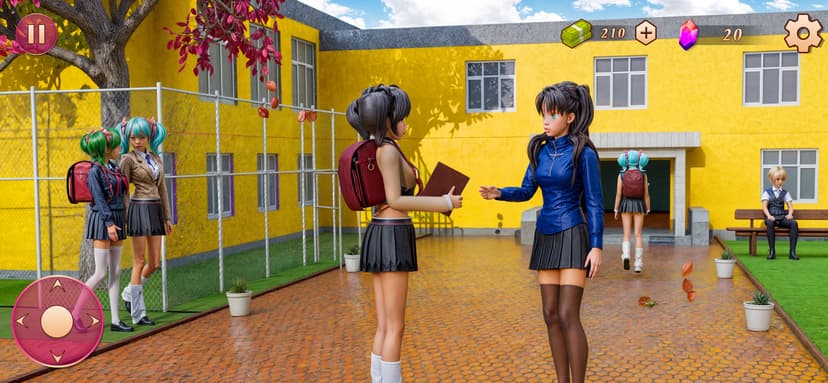 Anime Girl School: Simulator screenshot 4 - screenshot