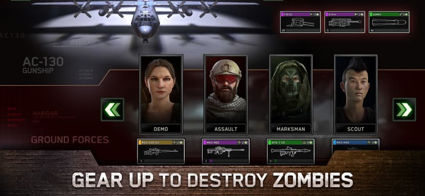 Zombie Gunship Survival: AC130 screenshot 4 - screenshot