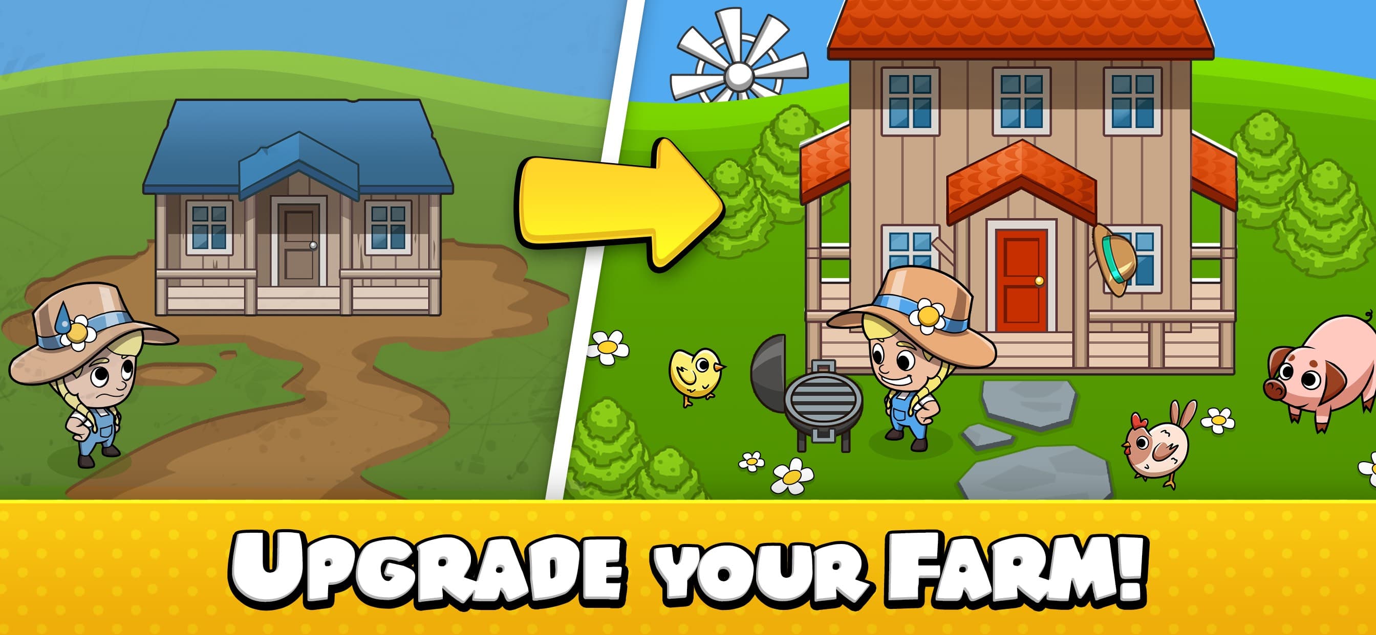 Idle Farm Tycoon - Merge Game screenshot 2 - screenshot