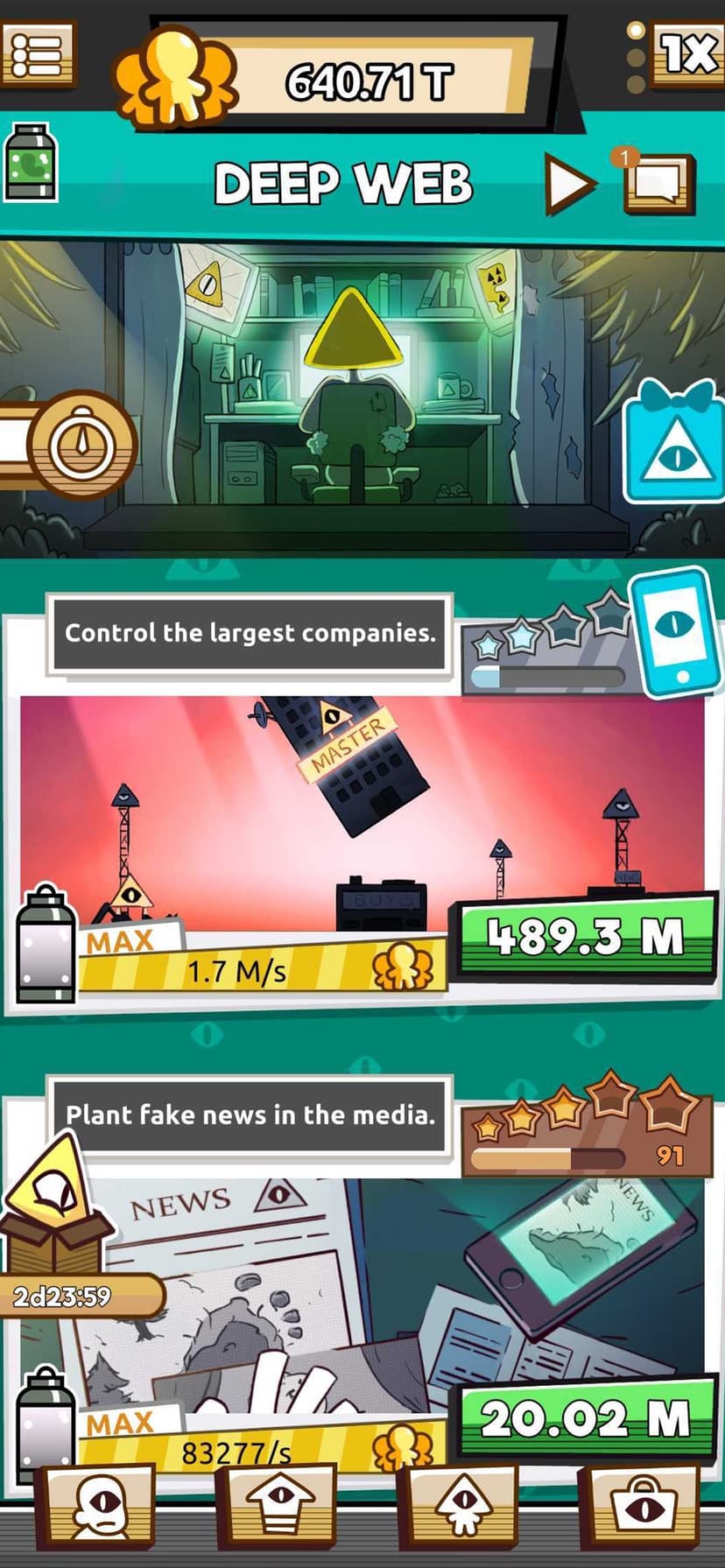 We Are Illuminati: UFO Clicker screenshot 6 - screenshot