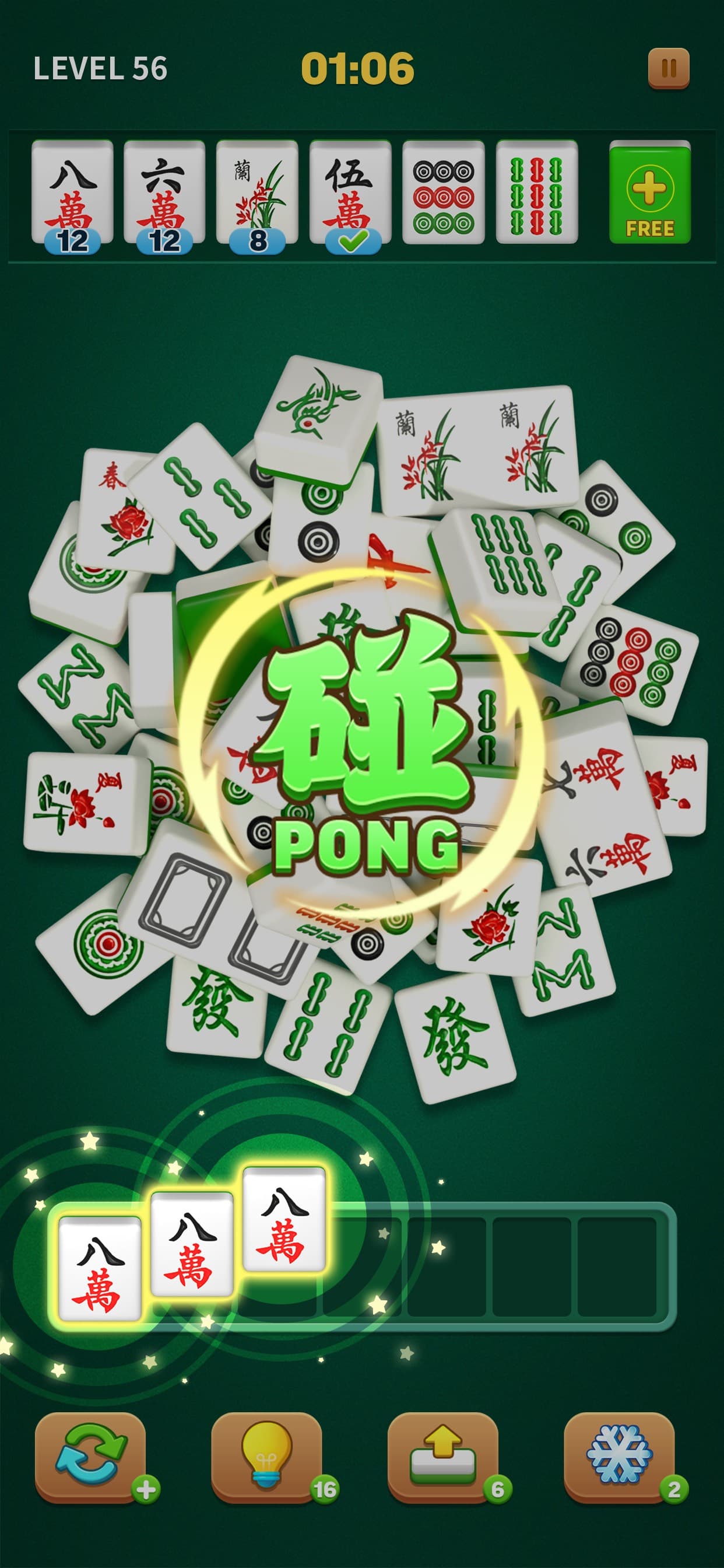 Triple Mahjong: Tilescapes screenshot 1 - screenshot
