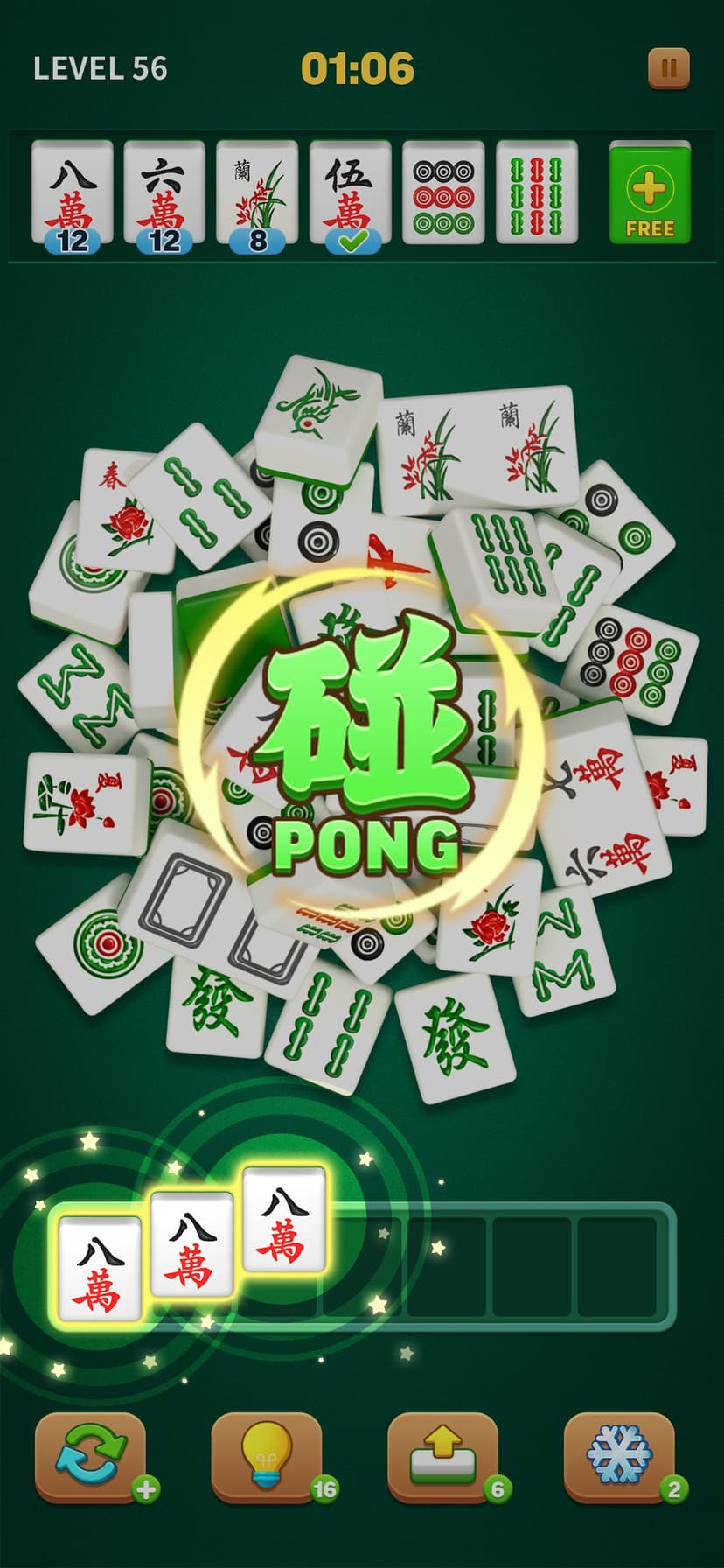 Triple Mahjong: Tilescapes screenshot 1 - screenshot