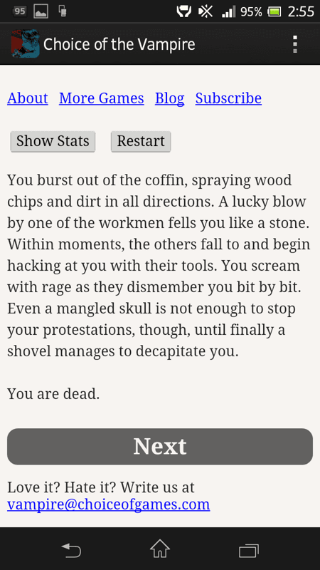 Null - screenshot
