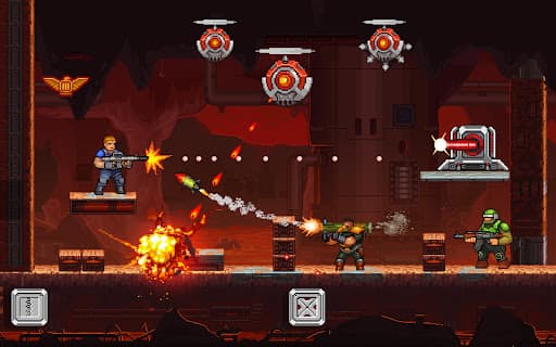 Gun Force Side-scrolling Game screenshot 9 - screenshot