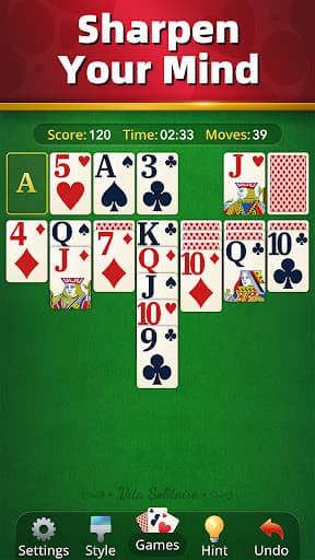 Vita Solitaire for Seniors screenshot 4 - screenshot