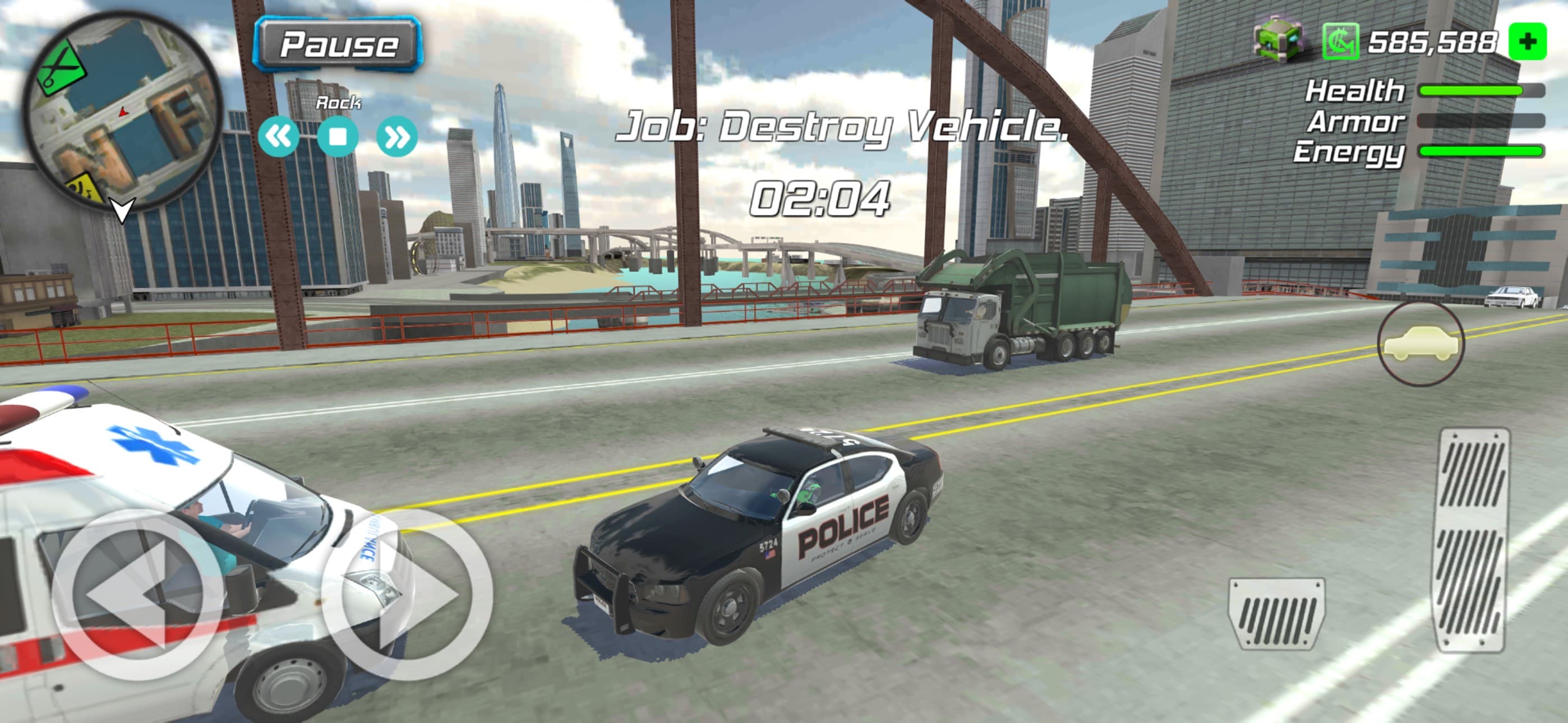 Green Rope Hero Vegas City screenshot 3 - screenshot