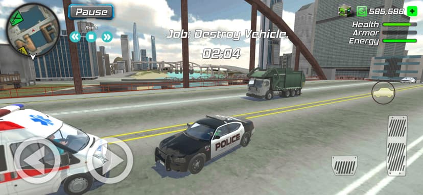 Green Rope Hero Vegas City screenshot 3 - screenshot