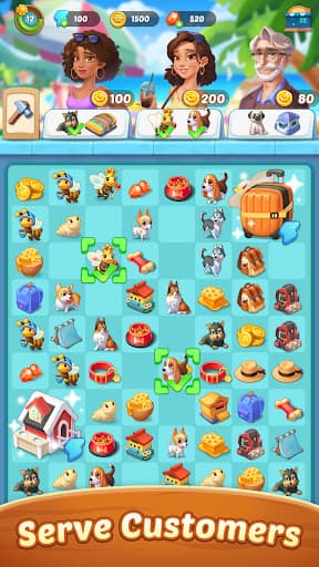 Seaside Escape®: Merge & Story screenshot 2 - screenshot