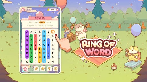 Ring of Words2: Cats Party screenshot 9 - screenshot