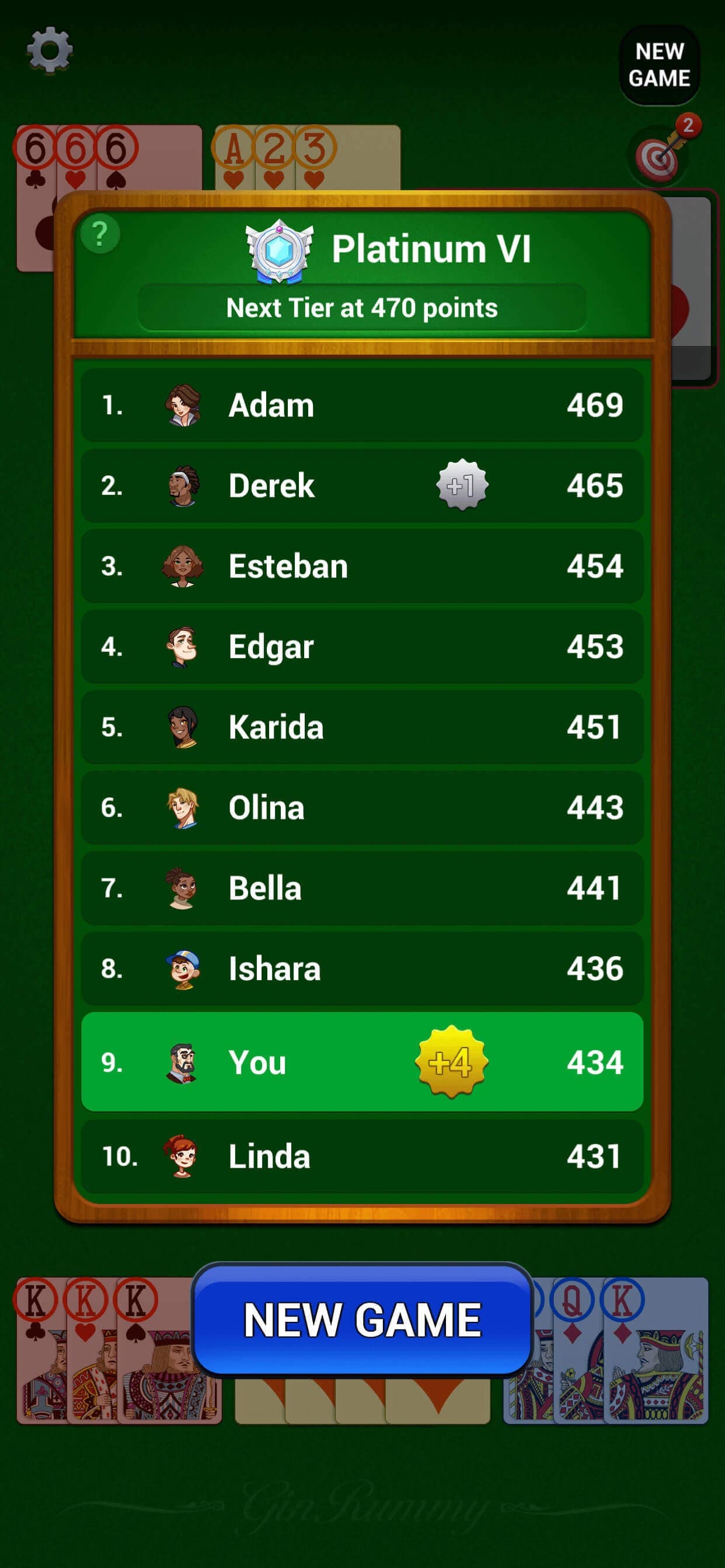 Gin Rummy : Classic Card screenshot 5 - screenshot