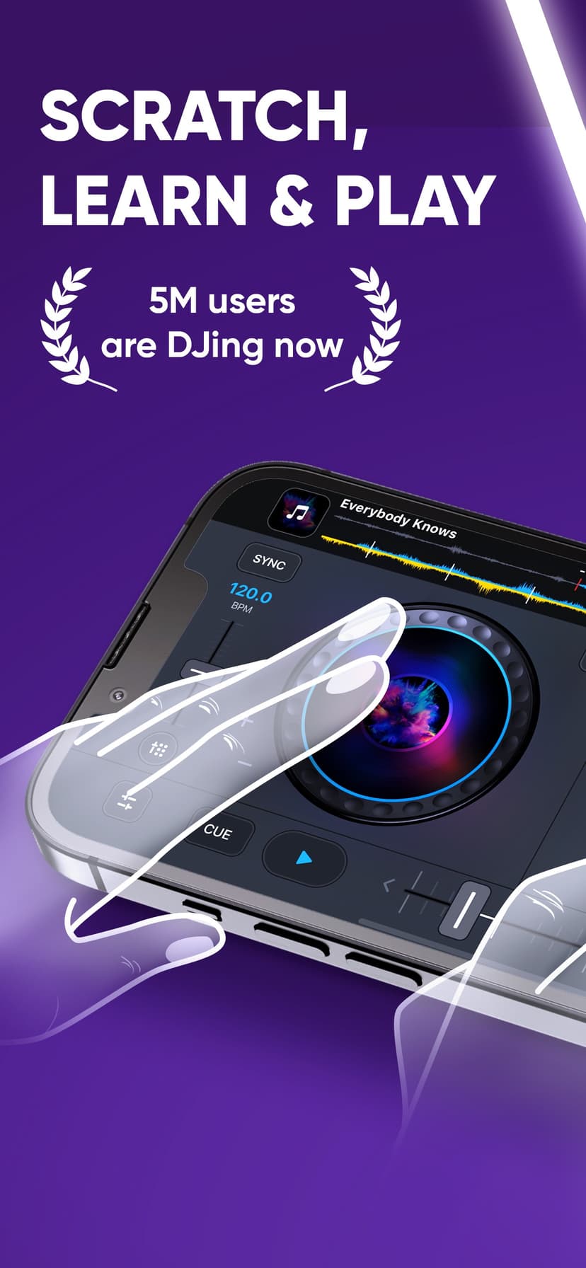 DJ it! Virtual Music Mixer app screenshot 1 - screenshot
