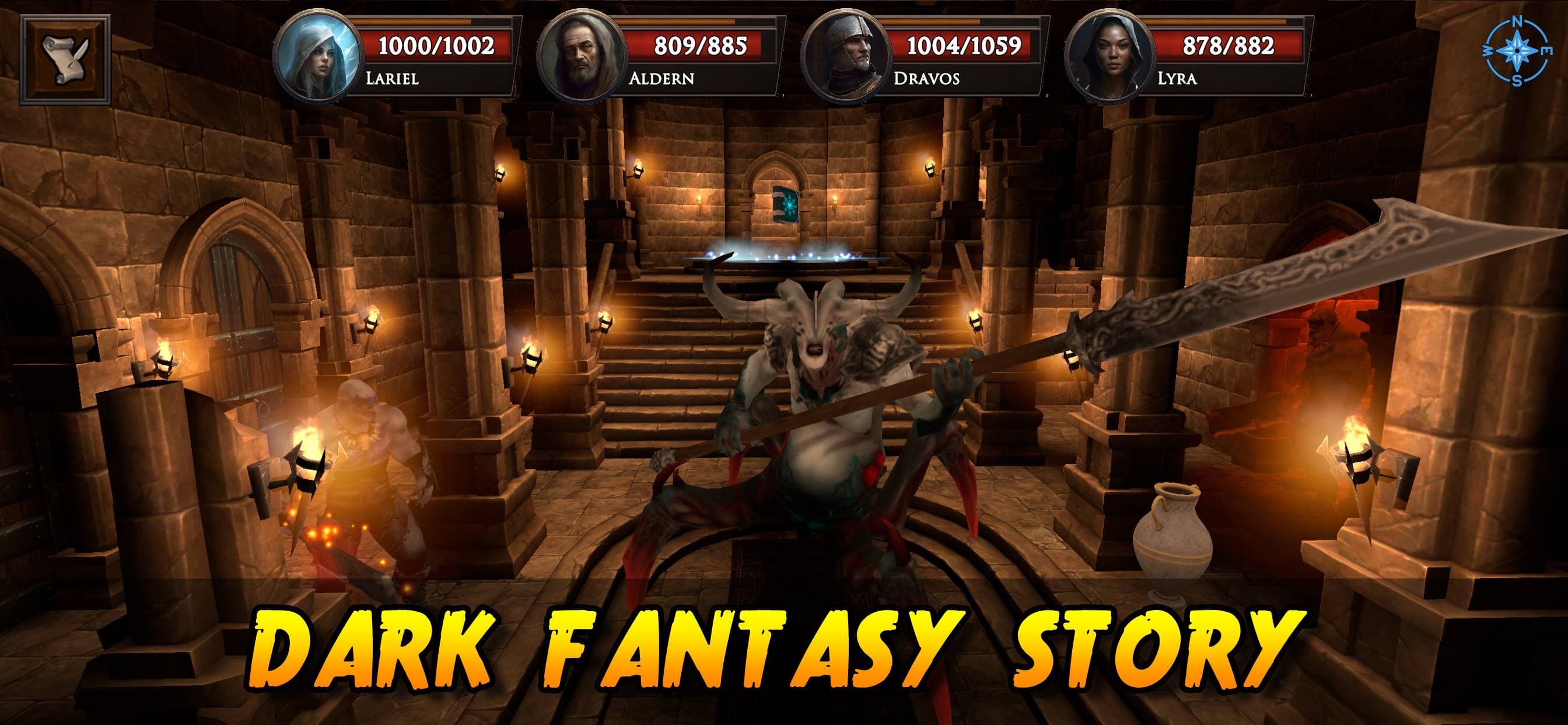Duskfall: Turn Based RPG screenshot 3 - screenshot