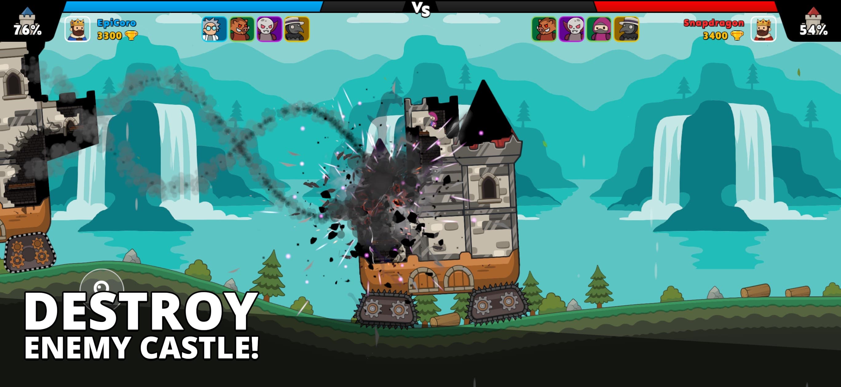 Castle Clashers! screenshot 1 - screenshot