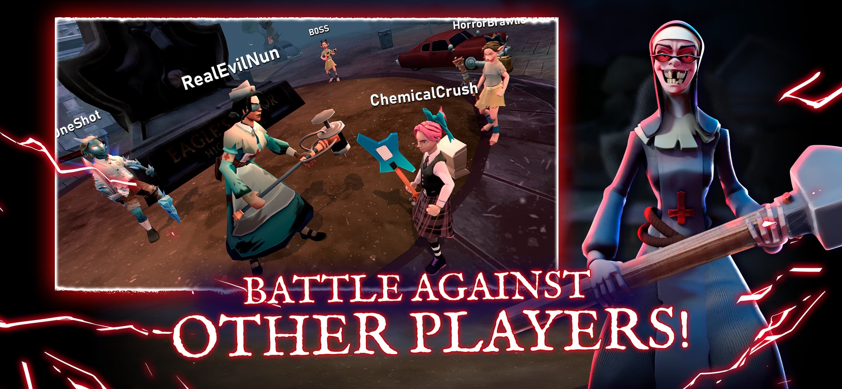 Horror Brawl: Ice Scream screenshot 2 - screenshot