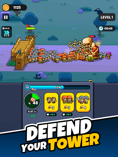 Tiny Warriors Rush - Idle TD screenshot 7 - screenshot