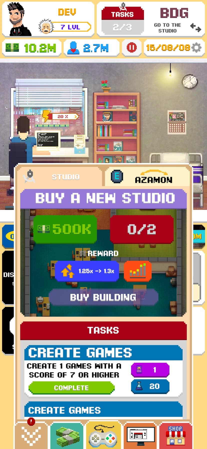 Dev Tycoon Idle Games Offline screenshot 9 - screenshot