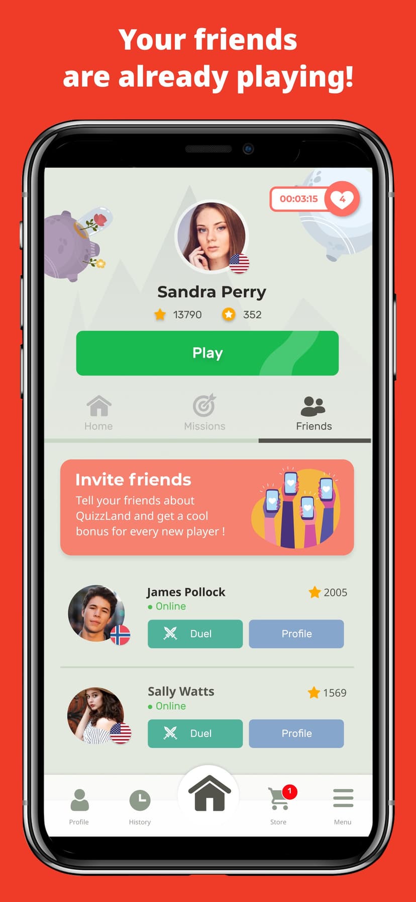 QuizzLand. Quiz & Trivia game screenshot 10 - screenshot