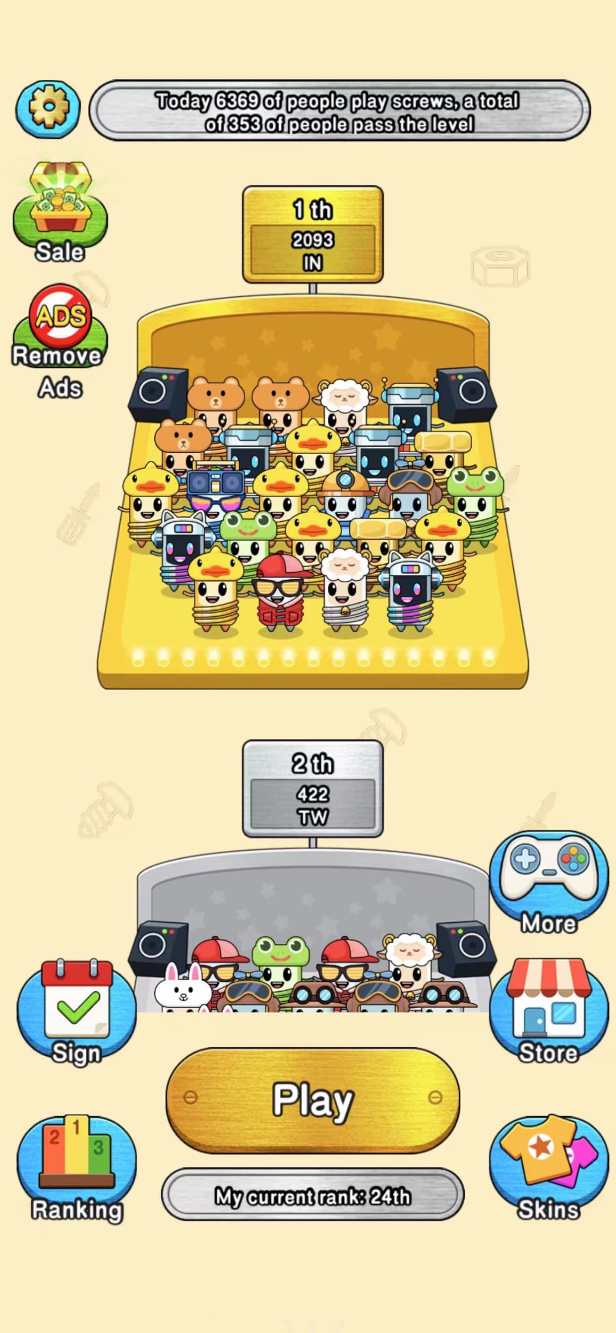 Screw Pin Puzzle！ screenshot 5 - screenshot