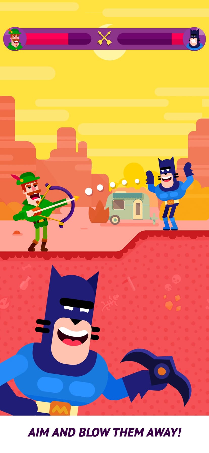 Ultimate Bowmasters screenshot 1 - screenshot