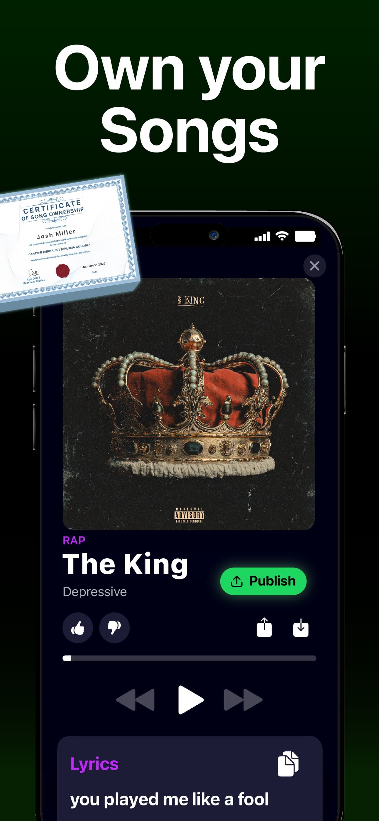 Banger for Artists: AI Music screenshot 3 - screenshot