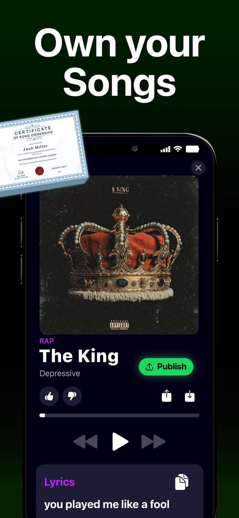 Banger for Artists: AI Music screenshot 3 - screenshot