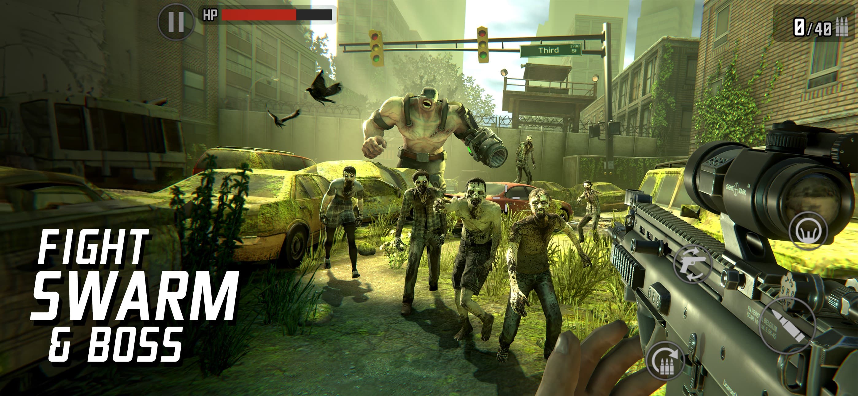 Zombie Sniper War 3D: Dead FPS screenshot 2 - screenshot