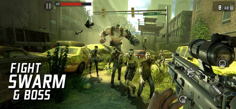 Zombie Sniper War 3D: Dead FPS screenshot 2 - screenshot