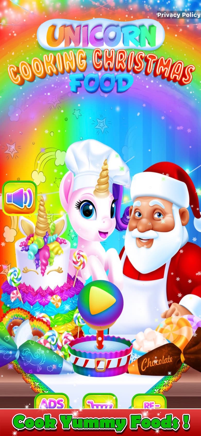 Unicorn Cooking Christmas Game screenshot 7 - screenshot