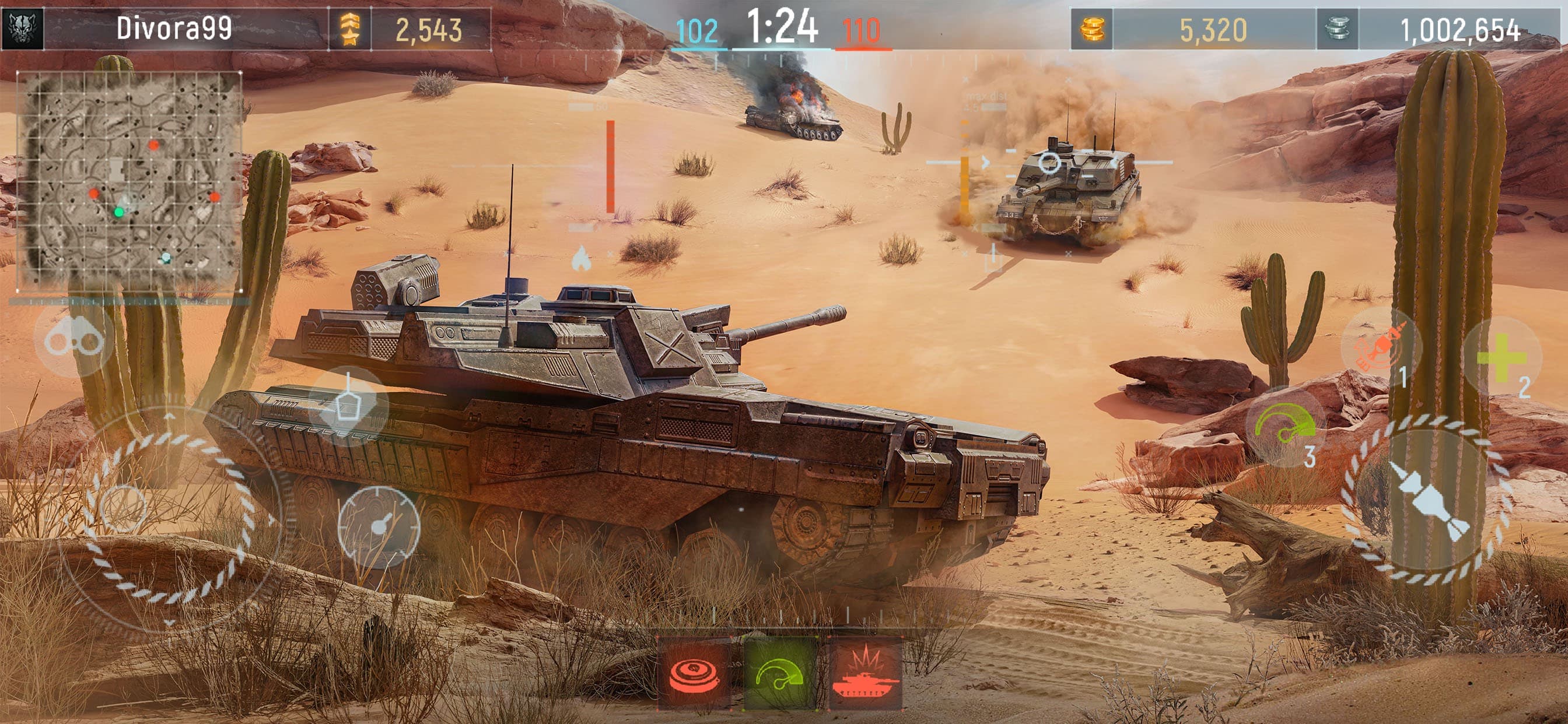 Modern Tanks: Military Battle screenshot 2 - screenshot