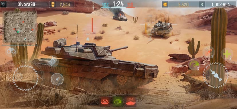 Modern Tanks: Military Battle screenshot 2 - screenshot