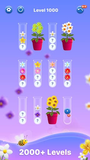Blossom Sorting: flower games screenshot 3 - screenshot