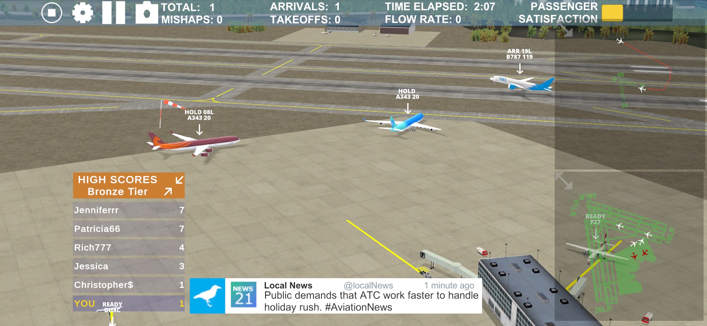 Airport Madness 3D 2 screenshot 1 - screenshot