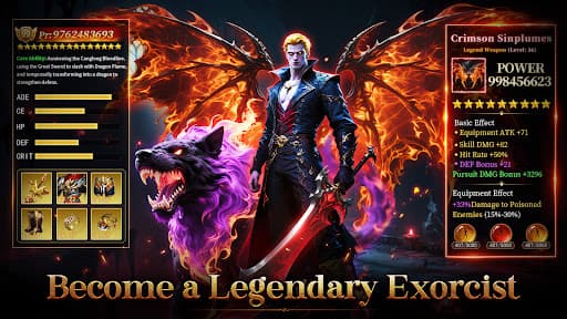 Exorcist Rise: Idle RPG Legend screenshot 2 - screenshot