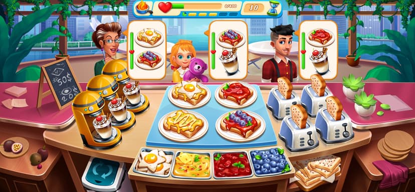 Cooking Marina - Cooking games screenshot 1 - screenshot