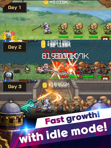 Iron knight : Nonstop Idle RPG screenshot 9 - screenshot
