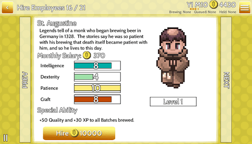Fiz : Brewery Management Game screenshot 11 - screenshot