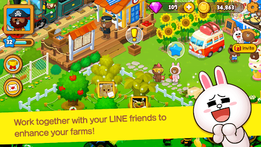 LINE BROWN FARM screenshot 3 - screenshot